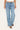 One Teaspoon Low Riders Low Waist Wide Leg Zipped Denim Jeans Pretty Blue
