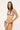 Perfect Stranger Nani Tie Side Bikini Bottom Burgundy Stripe