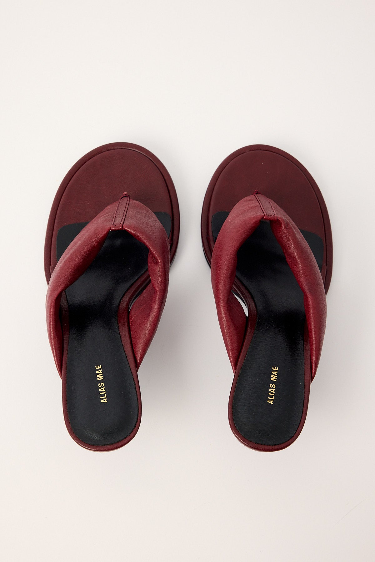 Aji Burgundy Leather