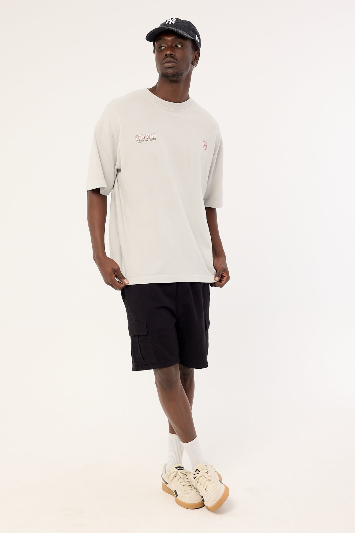 Common Need Jungle Relaxed Cargo Short Black