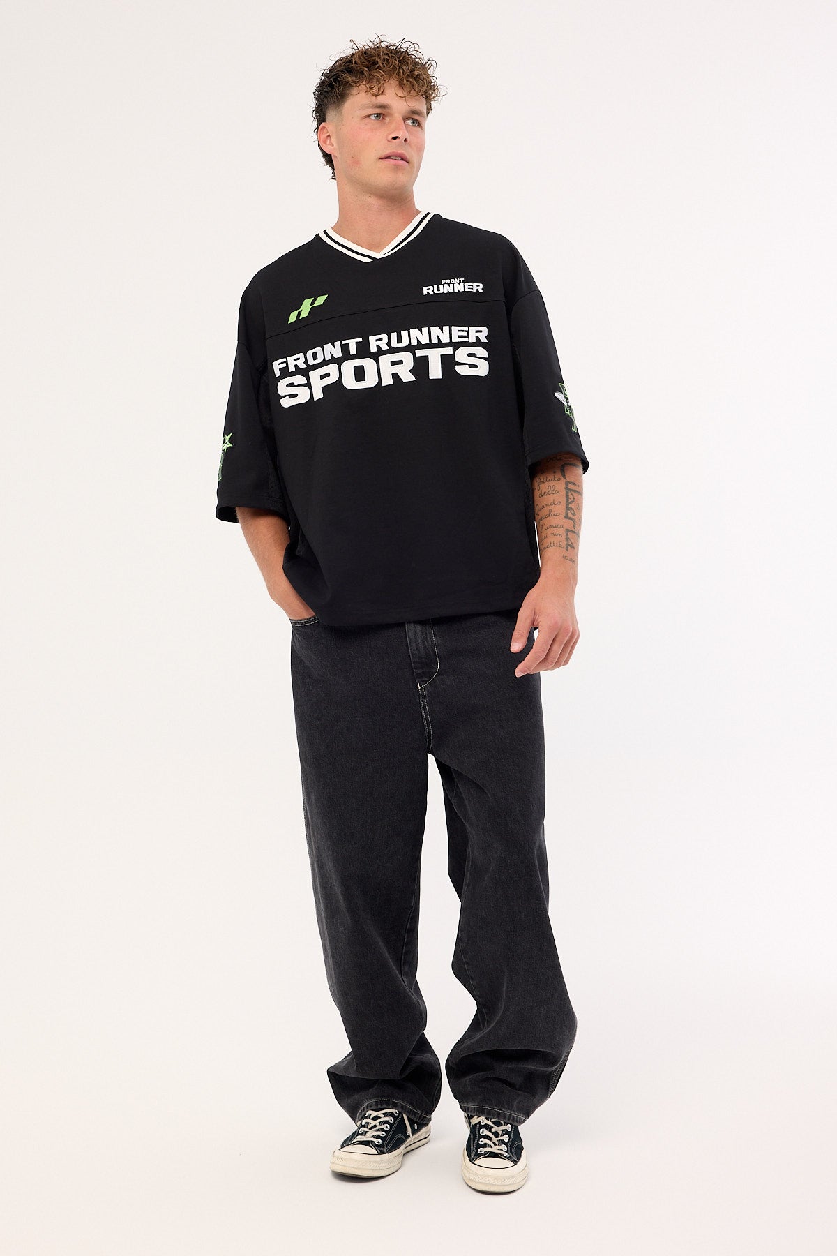 Front Runner Sports Jersey Black