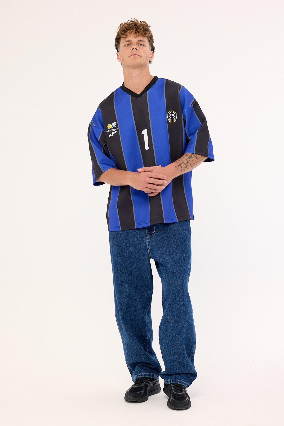 Front Runner Forward Jersey Black/Cobalt