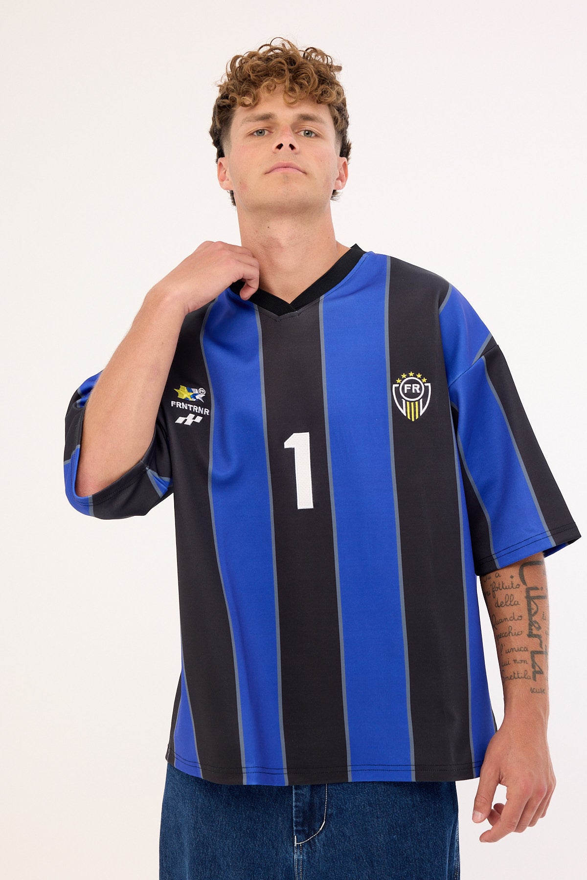Front Runner Forward Jersey Black/Cobalt