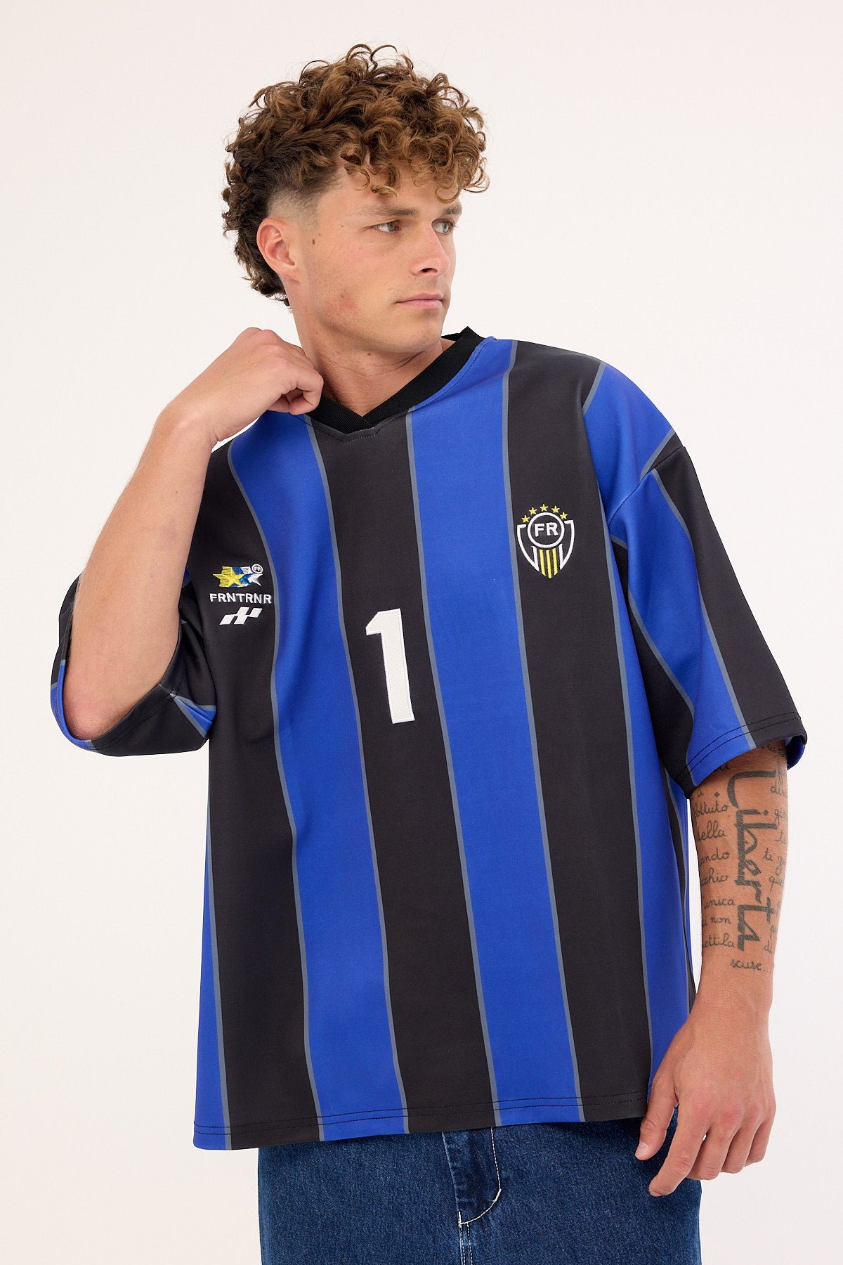 Front Runner Forward Jersey Black/Cobalt