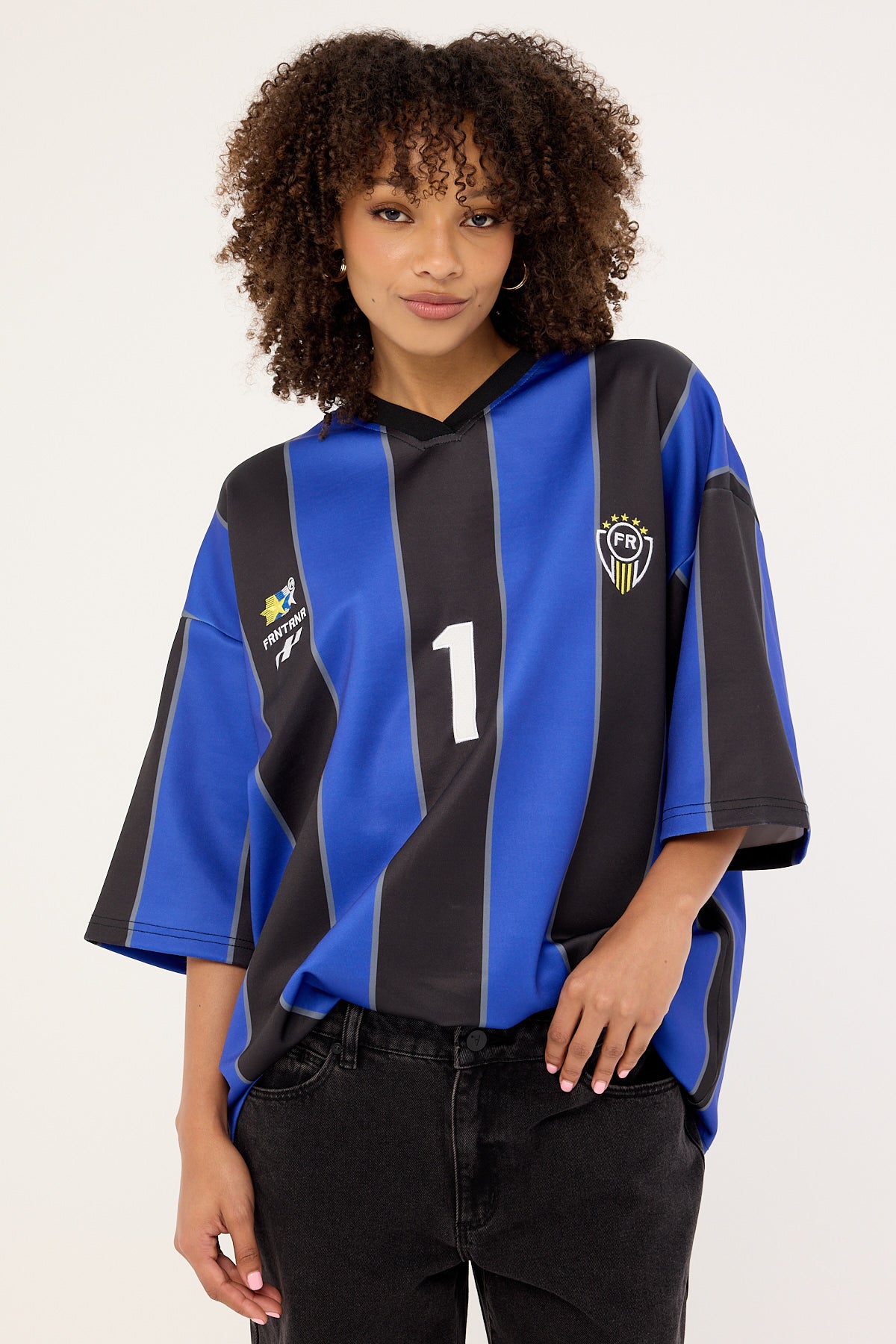 Front Runner Forward Jersey Black/Cobalt