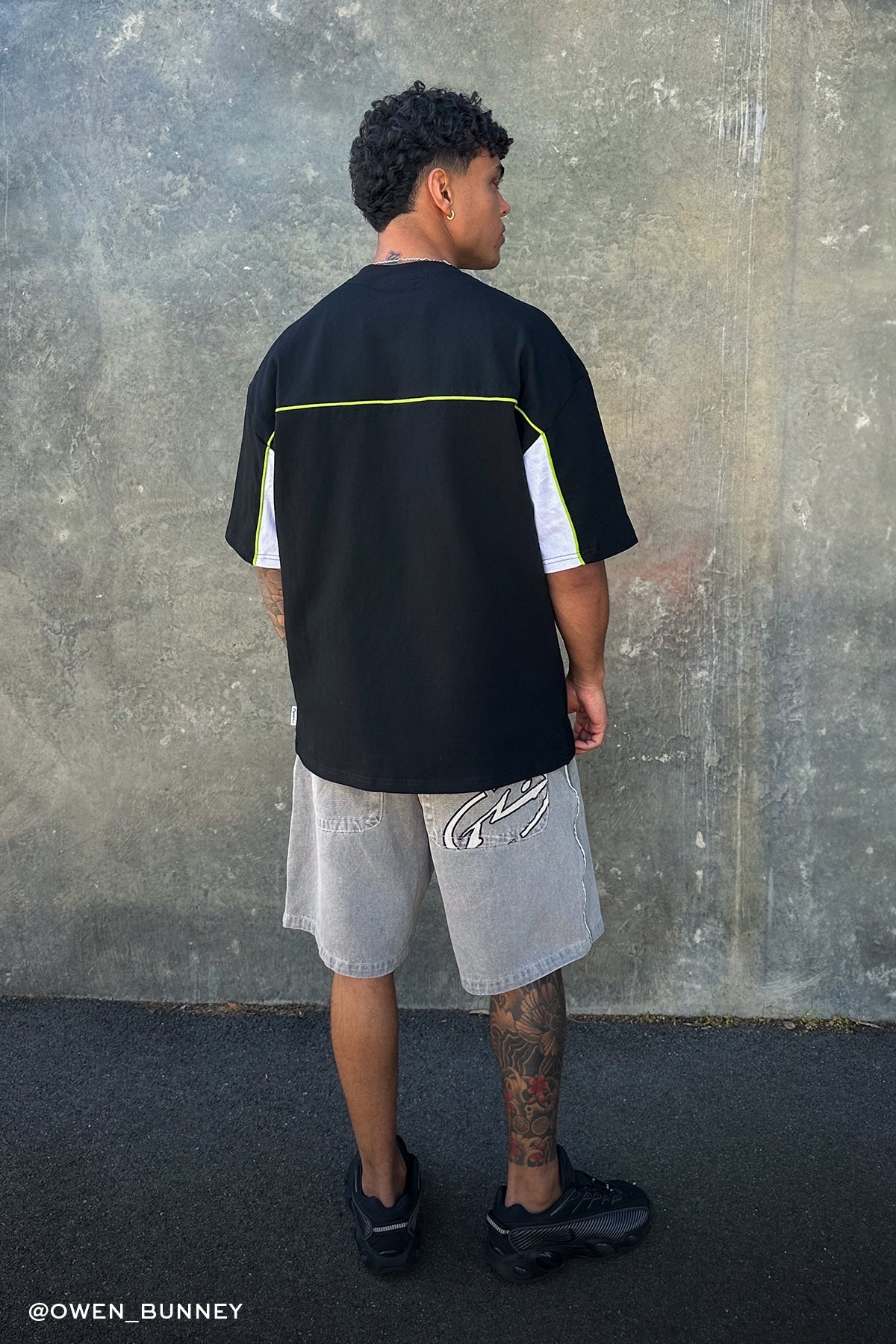 Rusty Turbo Daddy Baggy Jort London Summer