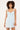Luck & Trouble Atheni Gathered Mini Dress Light Blue