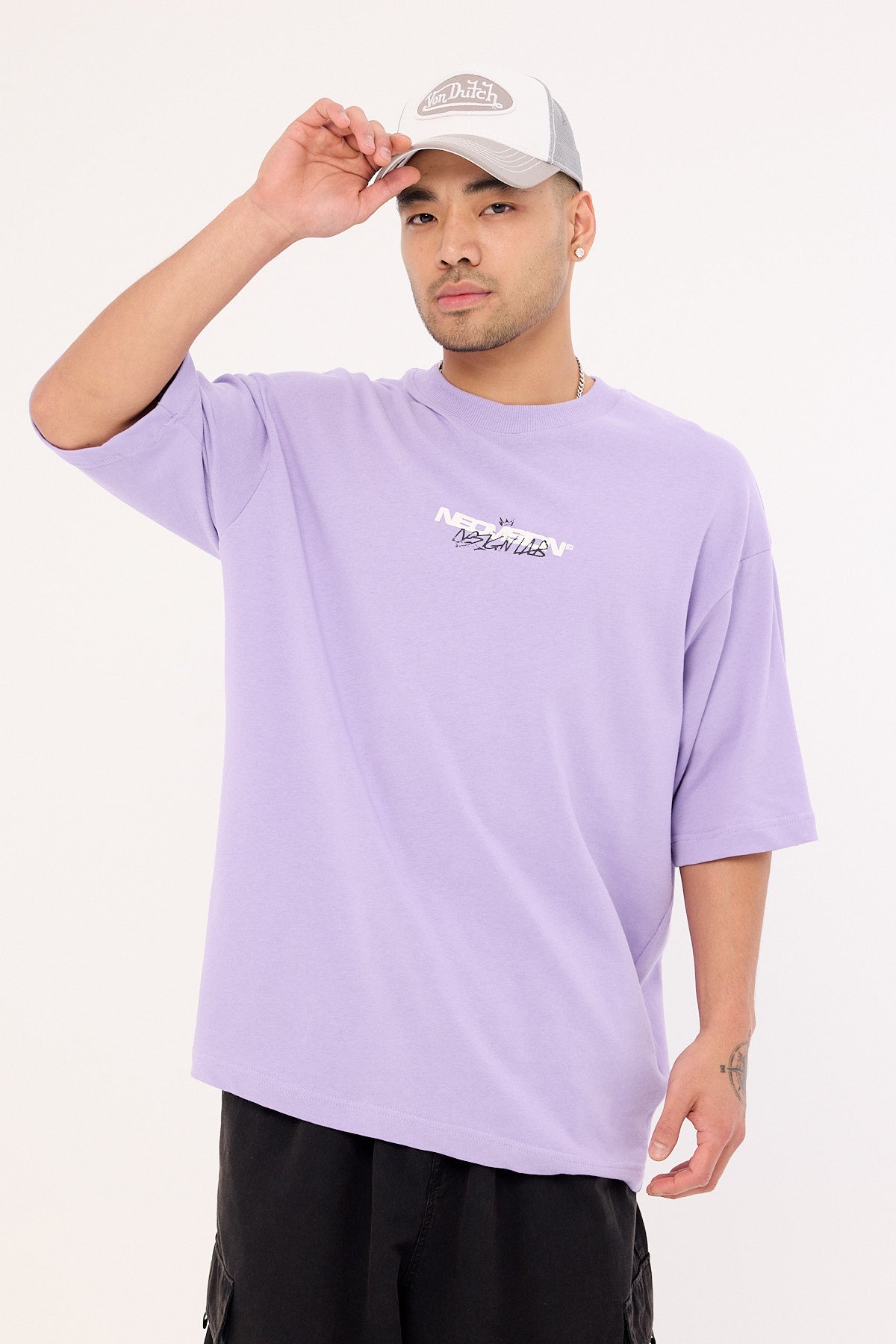 Neovision Mural Oversize Super Heavy Tee Grape