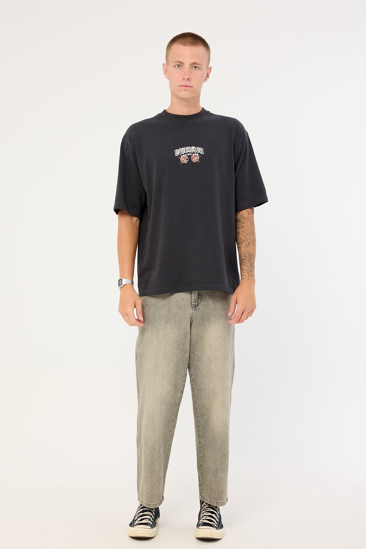 Neovision Hawk Street Super Heavy Tee Night Black