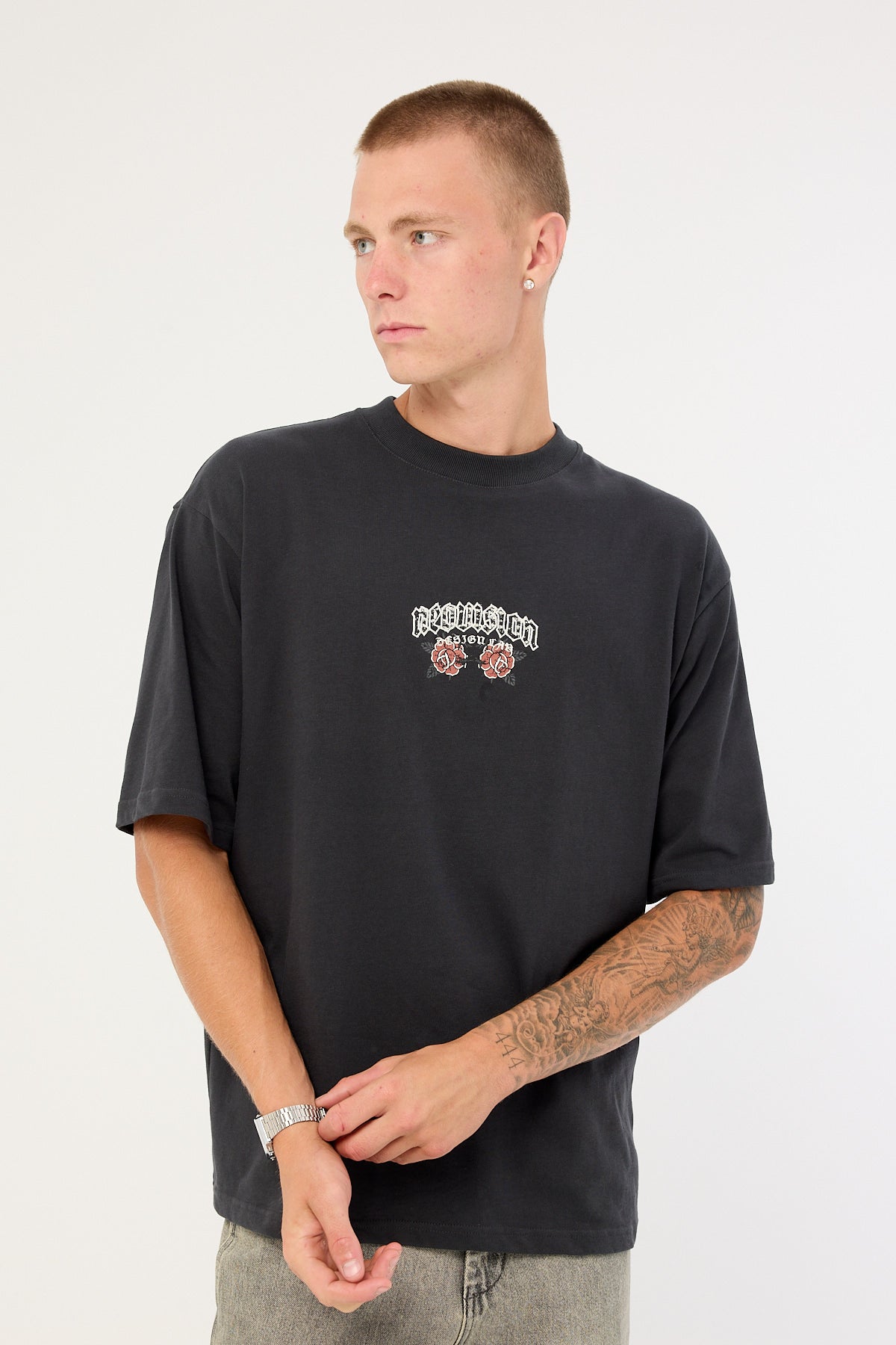 Neovision Hawk Street Super Heavy Tee Night Black