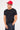 Common Need Ascot Tight Ribbed Cotton Tee Black