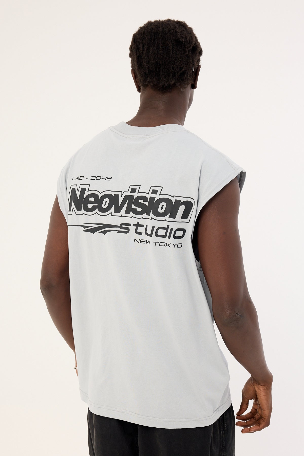 Neovision Inferno Muscle Tank Ice Grey