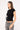 Perfect Stranger Better Viscose Cap Sleeve Tee Black