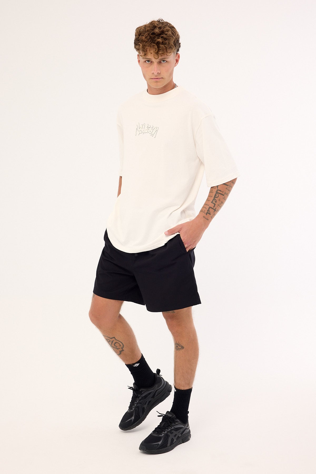 Neovision Mural Elastic Waist Short Black