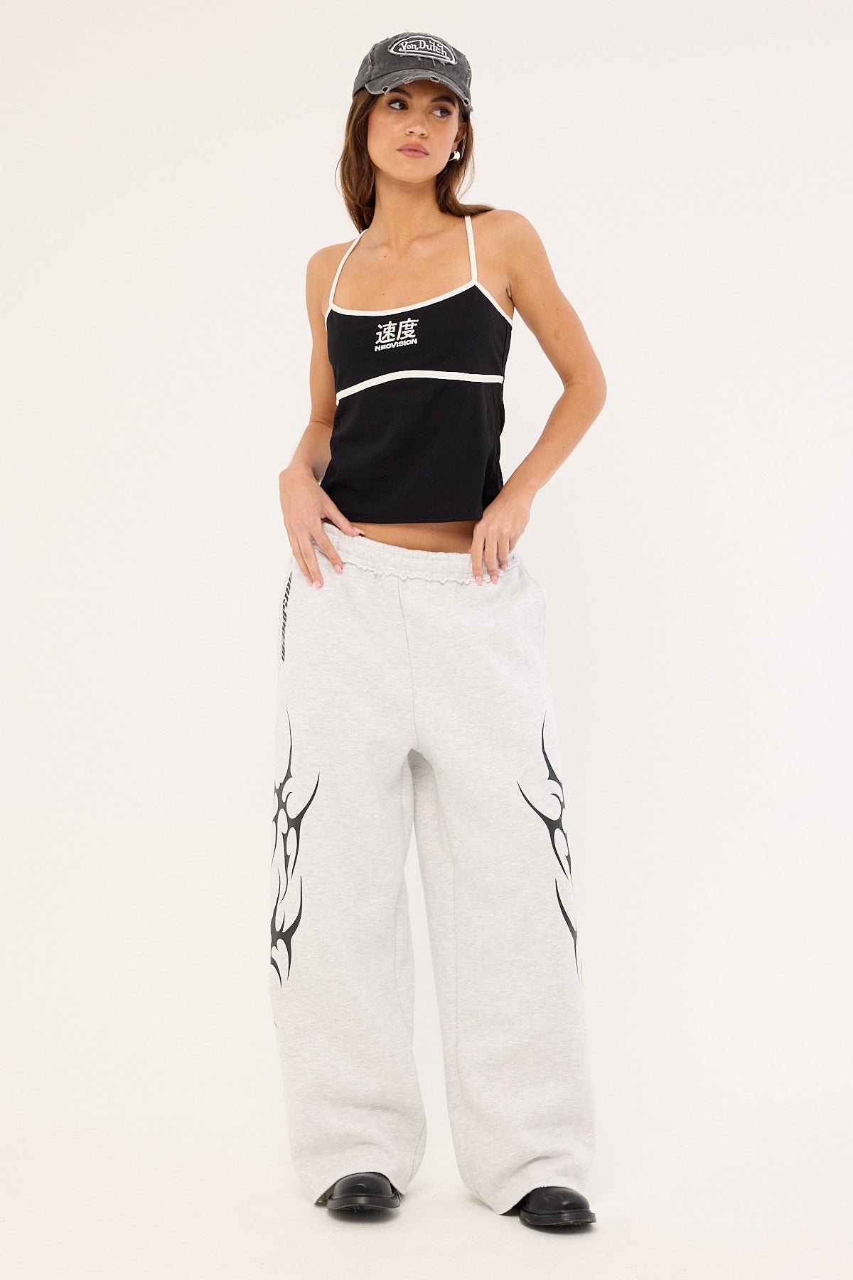 Neovision Tribal Super Baggy Sweatpant Snow Marle