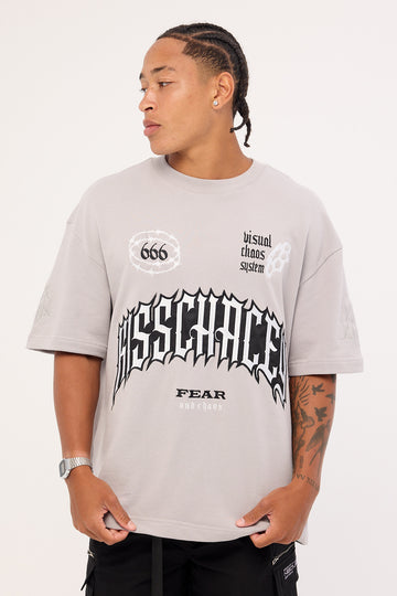 Kiss Chacey Eternity Loopback Street Tee Silver Sconce