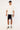 Common Need Tide Elastic Waist Short Black/Grey/White