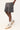 Common Need Relaxed Loopback Cargo Short Washed Black