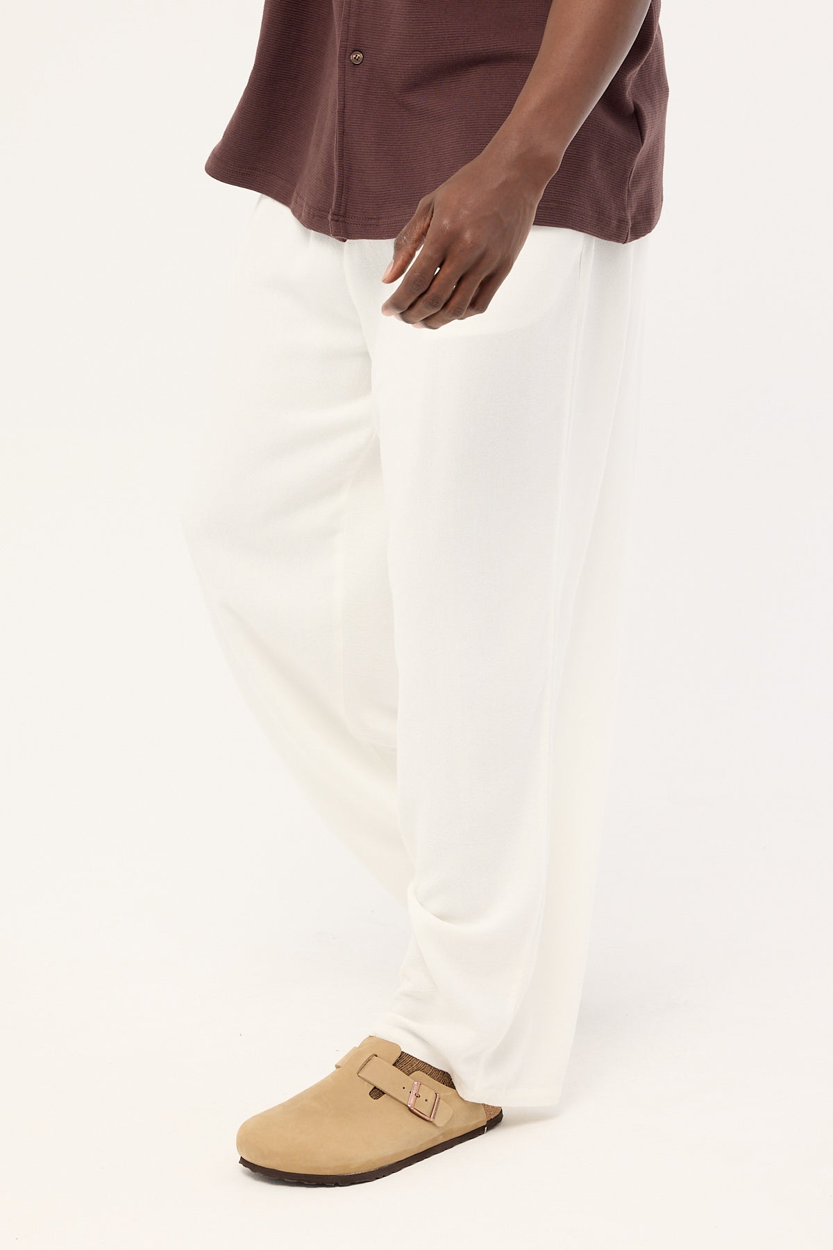 Common Need Sorelle Elastic Waist Pant White
