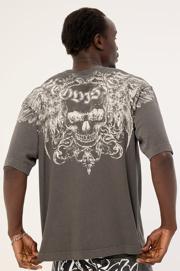Neovision Skorn Street Super Heavy Tee Acid Grey