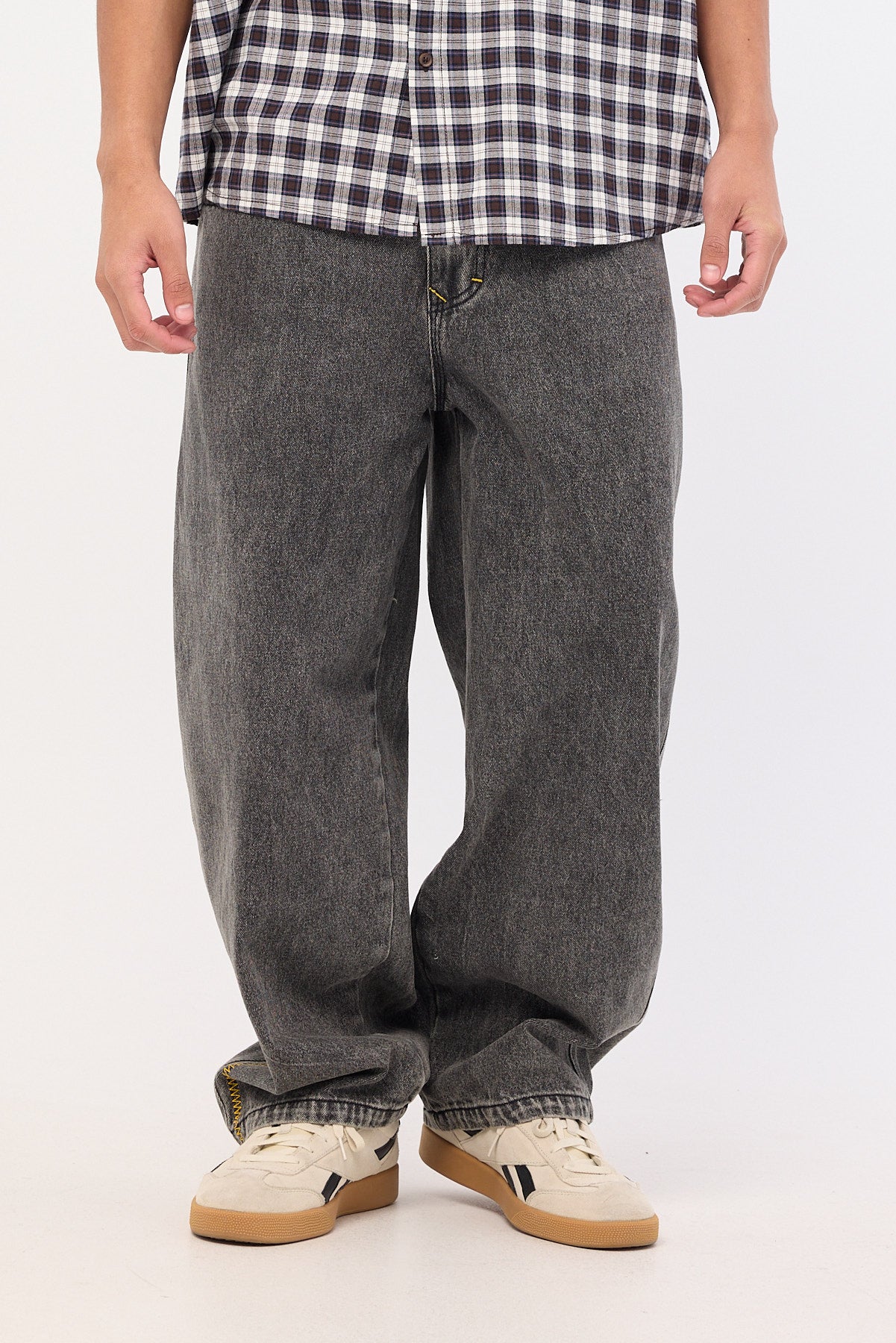 Rusty Boneyard Cacoon Jean Washed Black