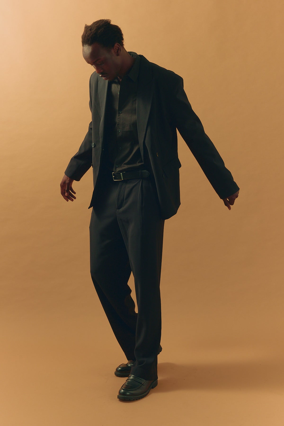 Common Need Leo Relaxed Tailored Trouser Black