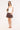 Perfect Stranger Polka Wish Ruffle Skort Brown