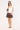 Perfect Stranger Polka Wish Ruffle Skort Brown