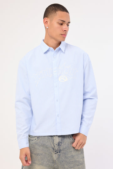 Rusty Freaker Long Sleeve Shirt Sky Blue