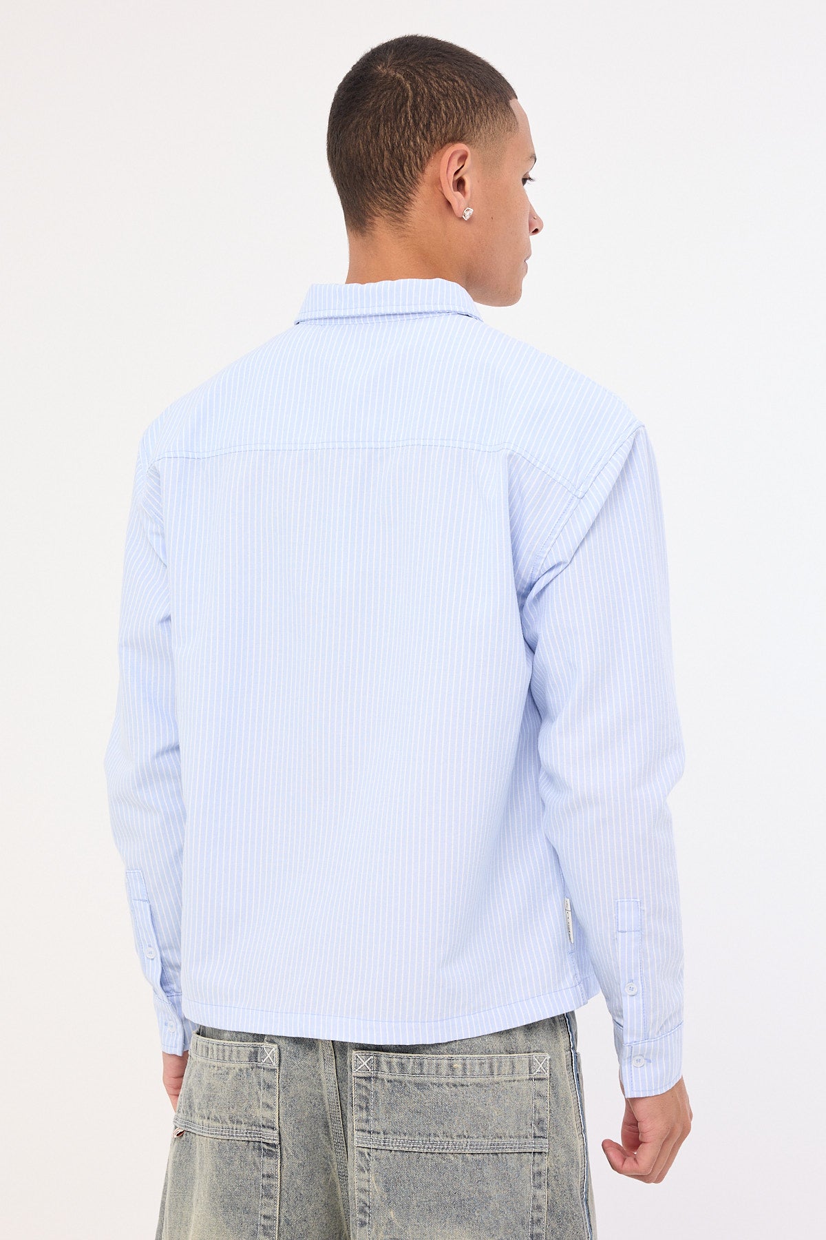 Rusty Freaker Long Sleeve Shirt Sky Blue