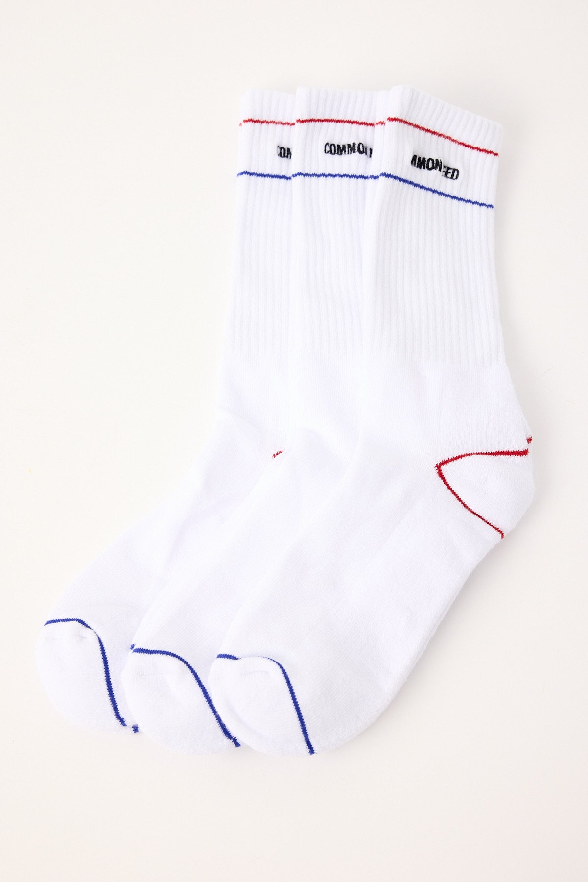 Common Need Athlon Sock 3 Pack White