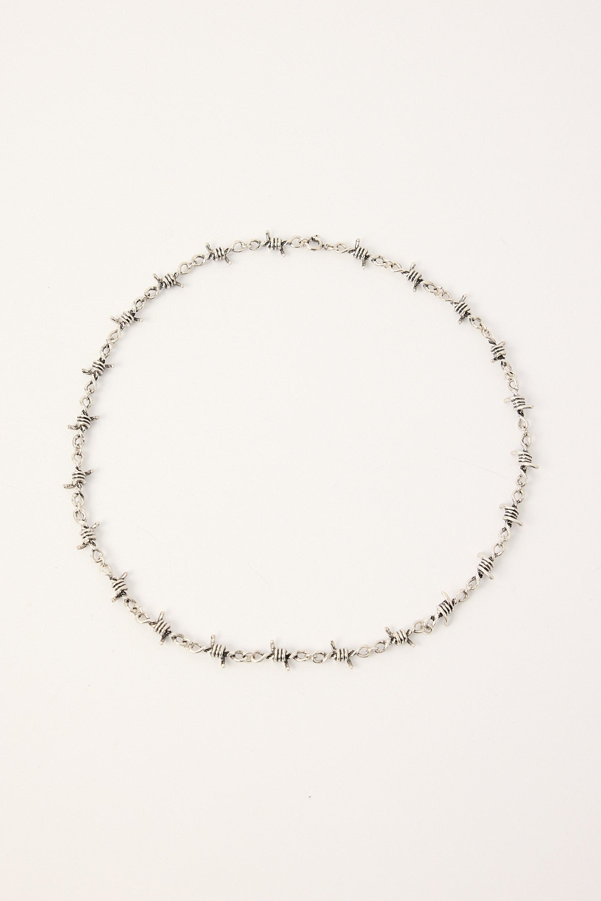 Neovision Snare Necklace Antique Silver