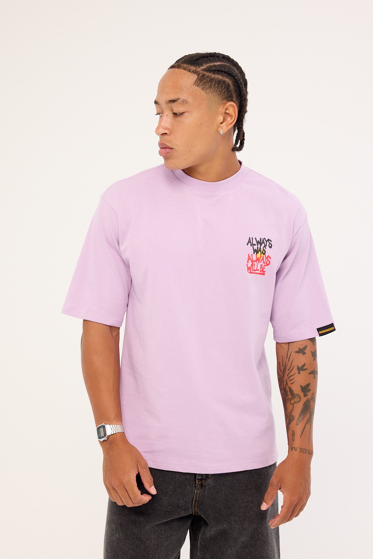 Clothing The Gaps Always Was Resistance Tee Lilac