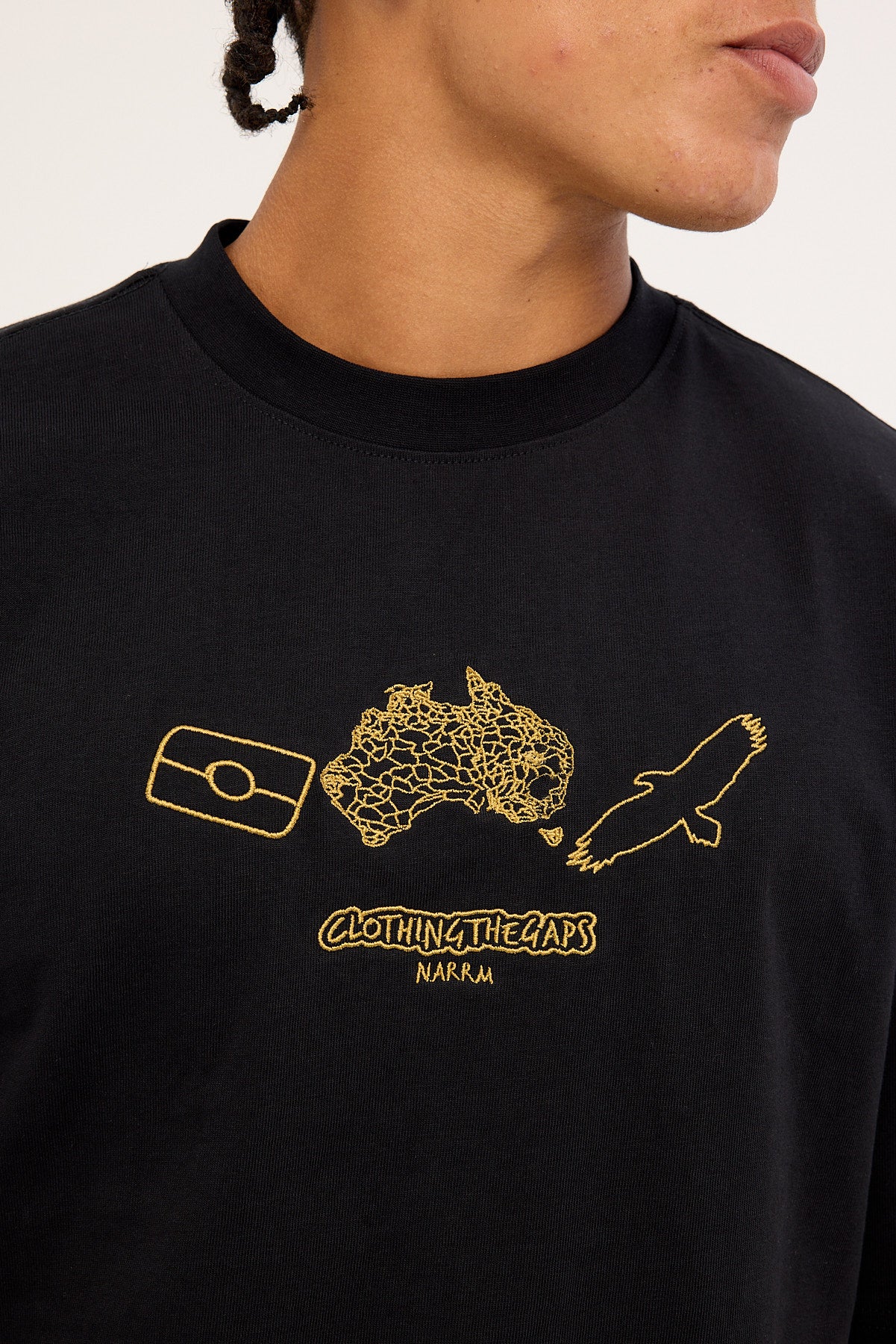 Clothing The Gaps Icon Tee Black