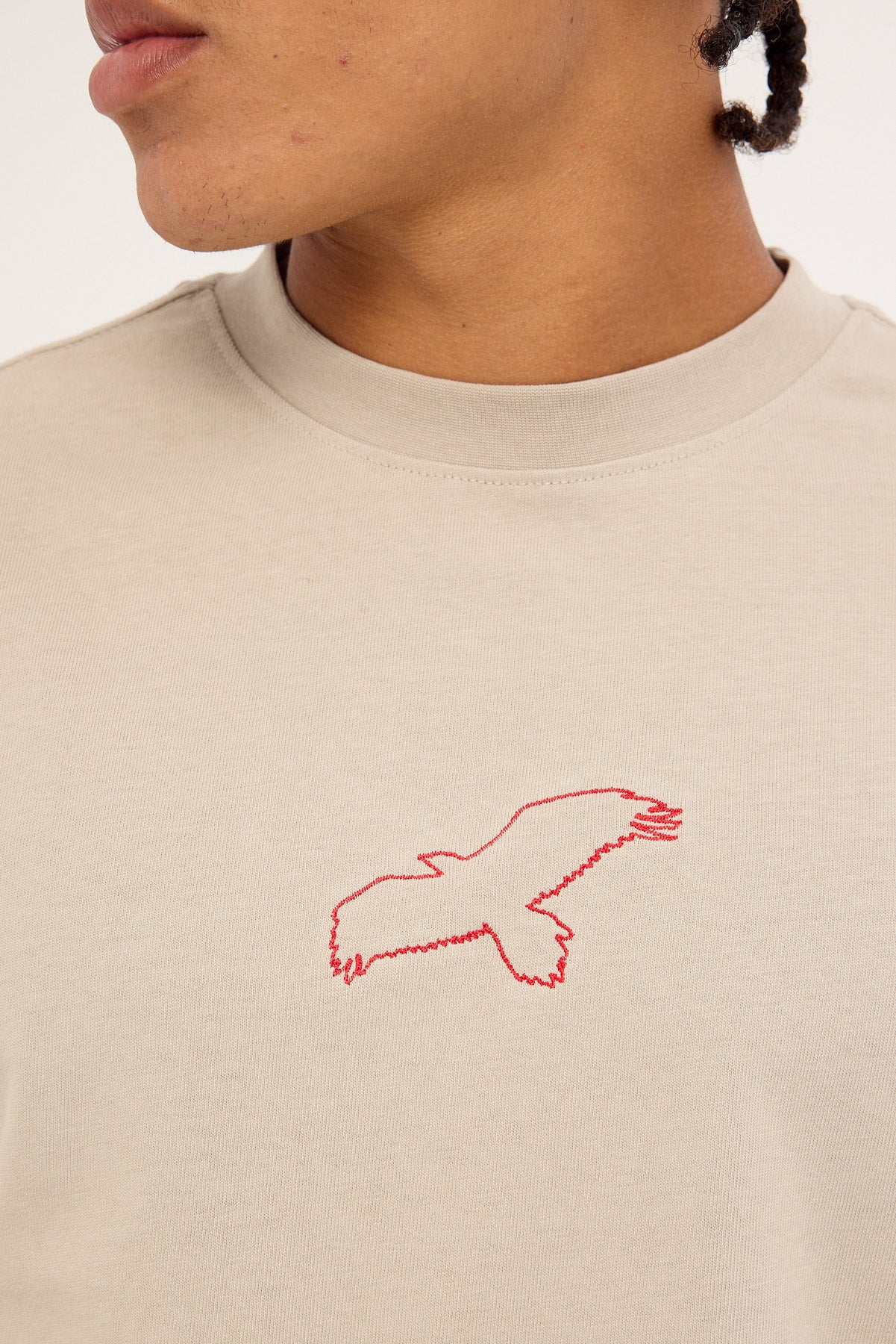 Clothing The Gaps Bunjil Dreaming Tee Grey