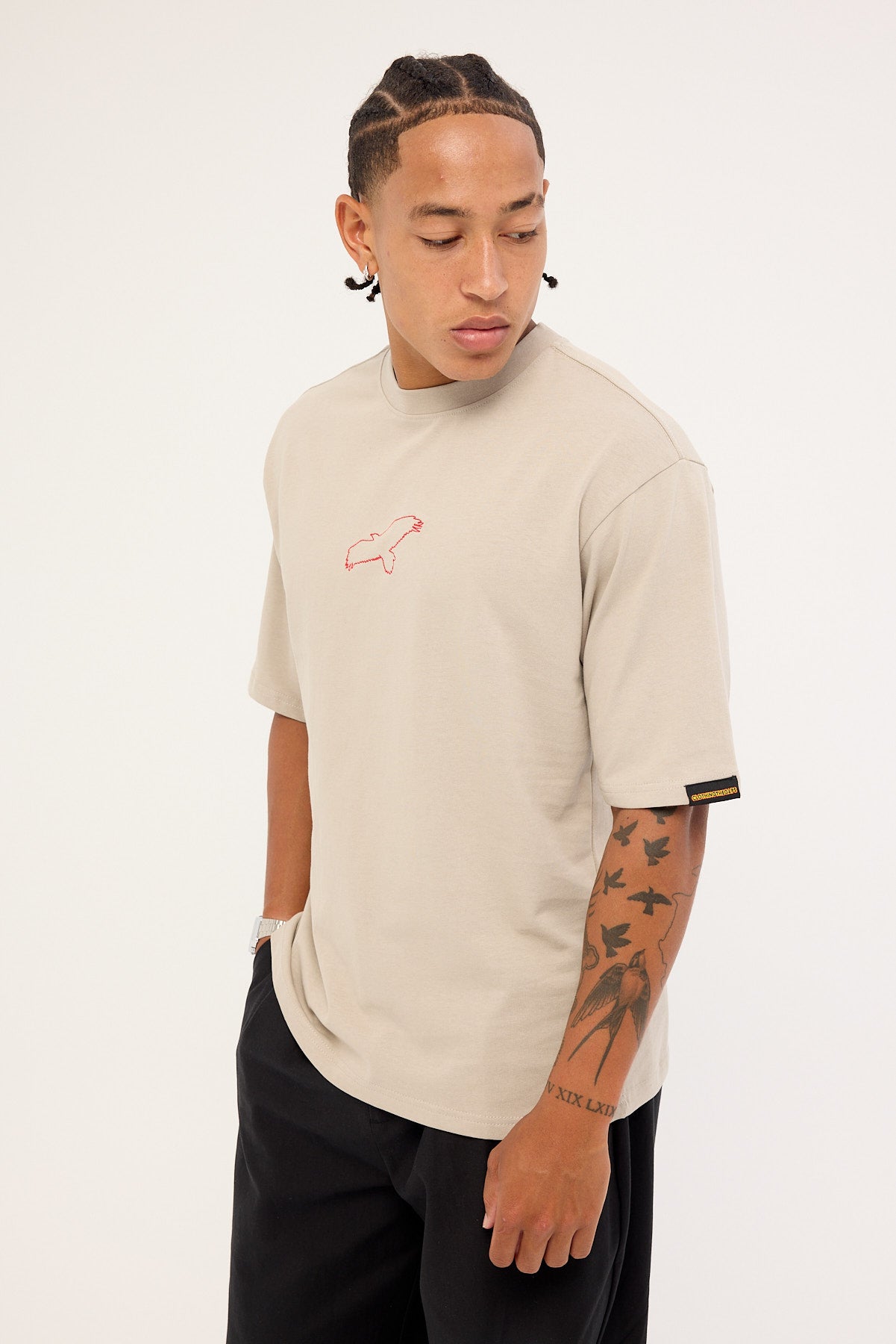 Clothing The Gaps Bunjil Dreaming Tee Grey
