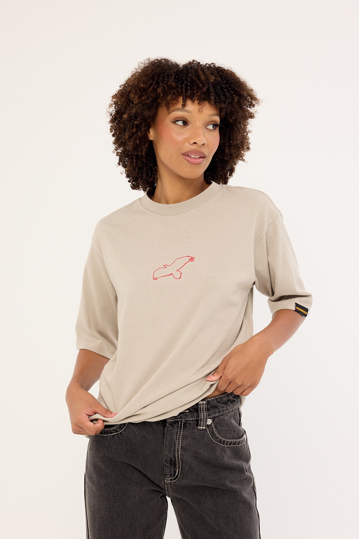 Clothing The Gaps Bunjil Dreaming Tee Grey