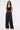 Perfect Stranger Menorca Low Rise Linen Pant Black