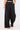 Perfect Stranger Menorca Low Rise Linen Pant Black