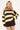 Luck & Trouble Ellis Stripe Knit Jumper Brown / Butter Stripe