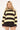 Luck & Trouble Ellis Stripe Knit Jumper Brown / Butter Stripe