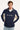 Rusty Blizzard Quarter Zip Polar Fleece Navy Blue