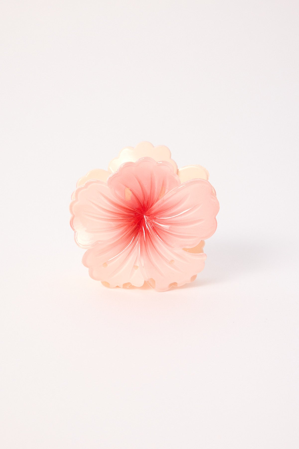 Token Hibiscus Claw Clip Peach