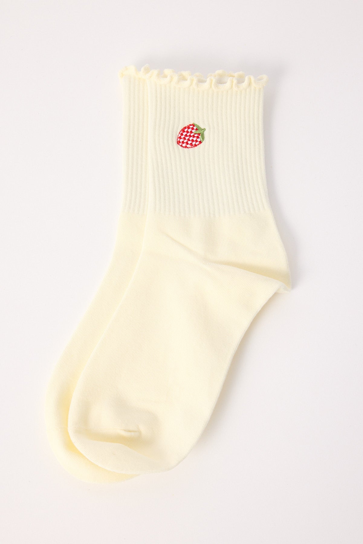 Token Strawberry Sock White