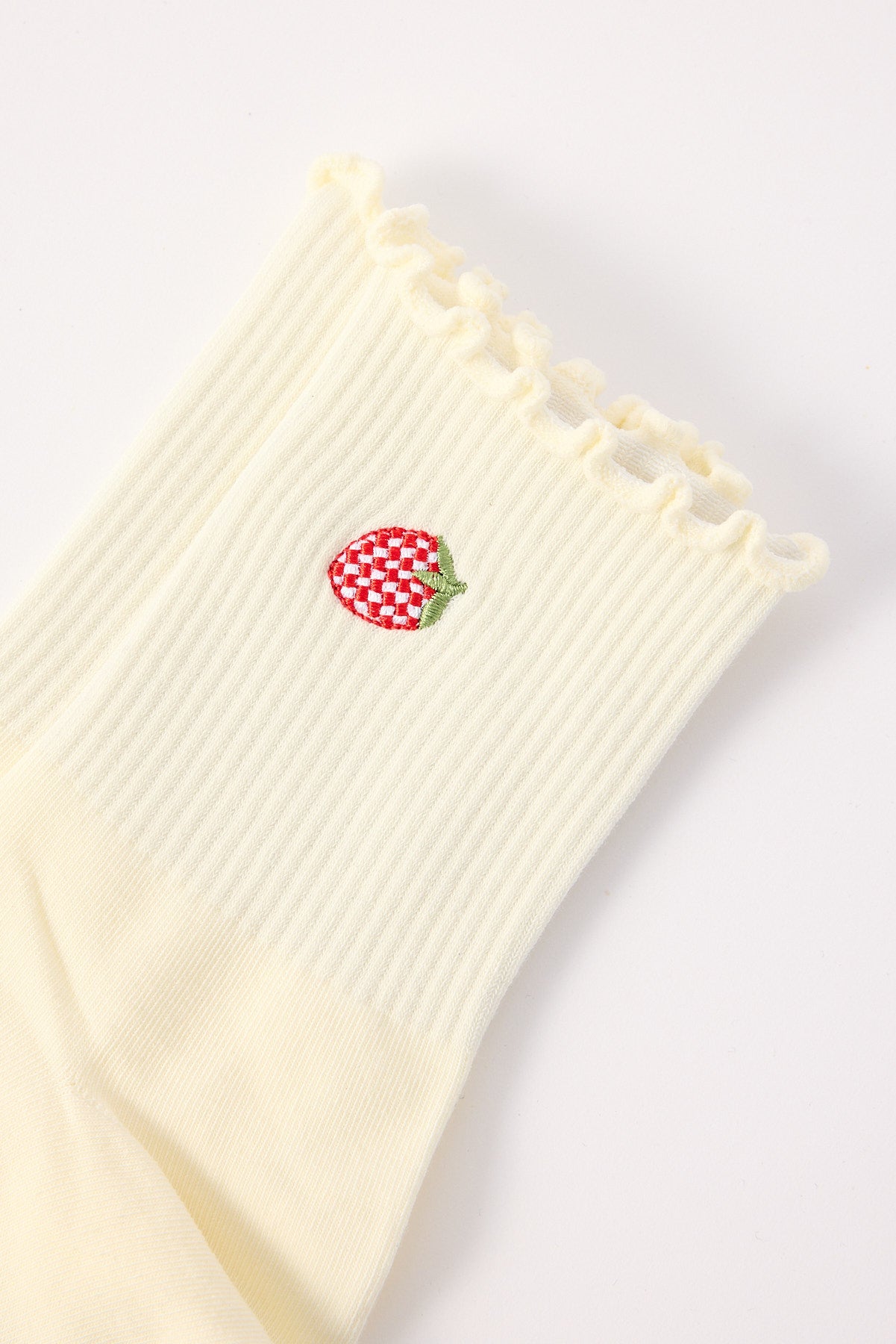 Token Strawberry Sock White