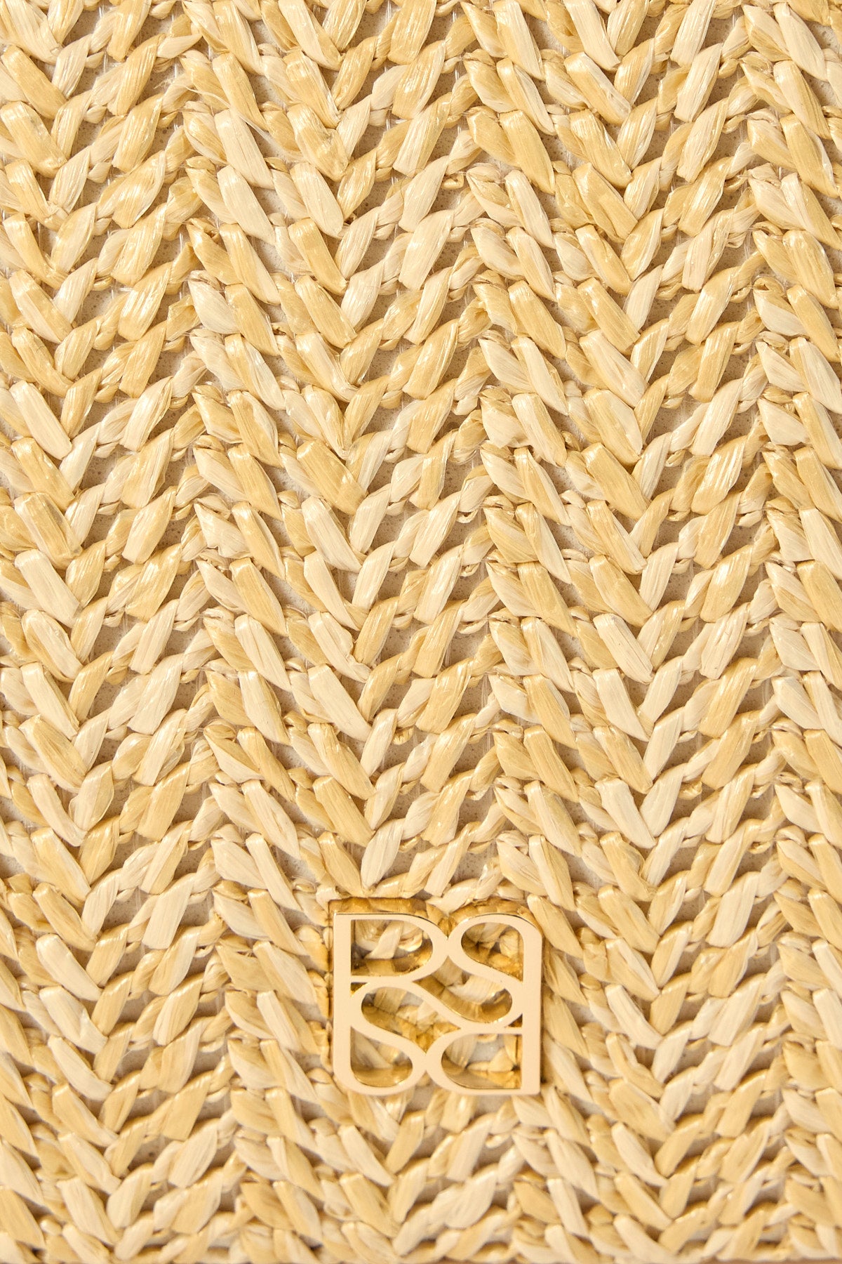 Perfect Stranger Serene Raffia Shoulder Bag Natural