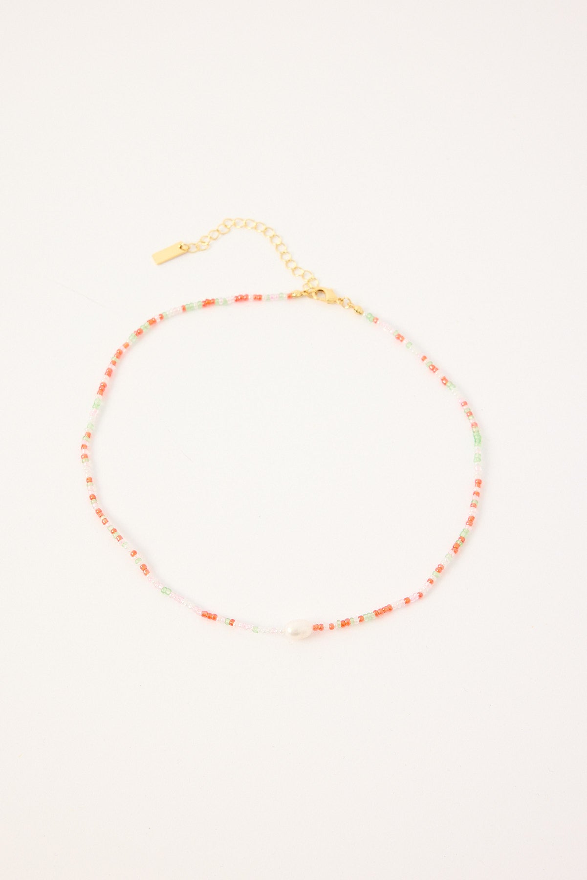Perfect Stranger River Beaded Necklace Multi