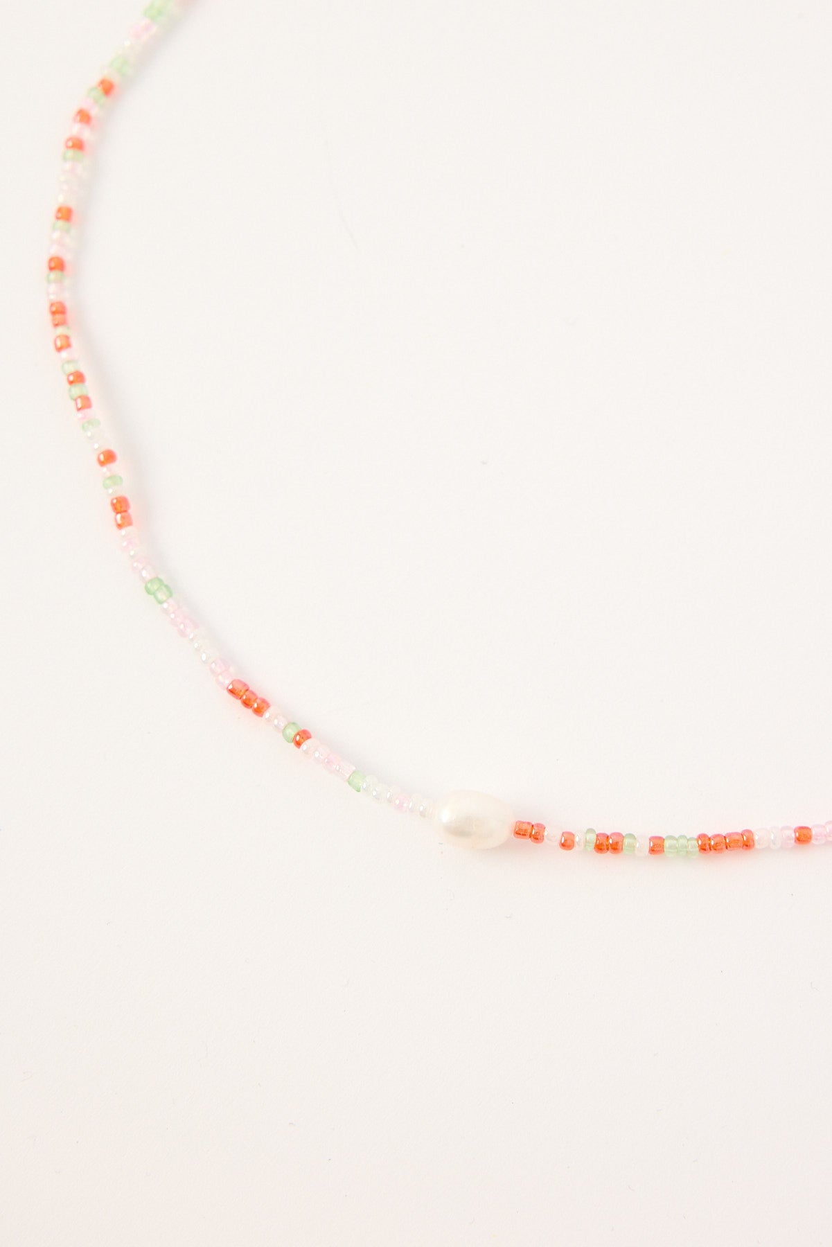 Perfect Stranger River Beaded Necklace Multi