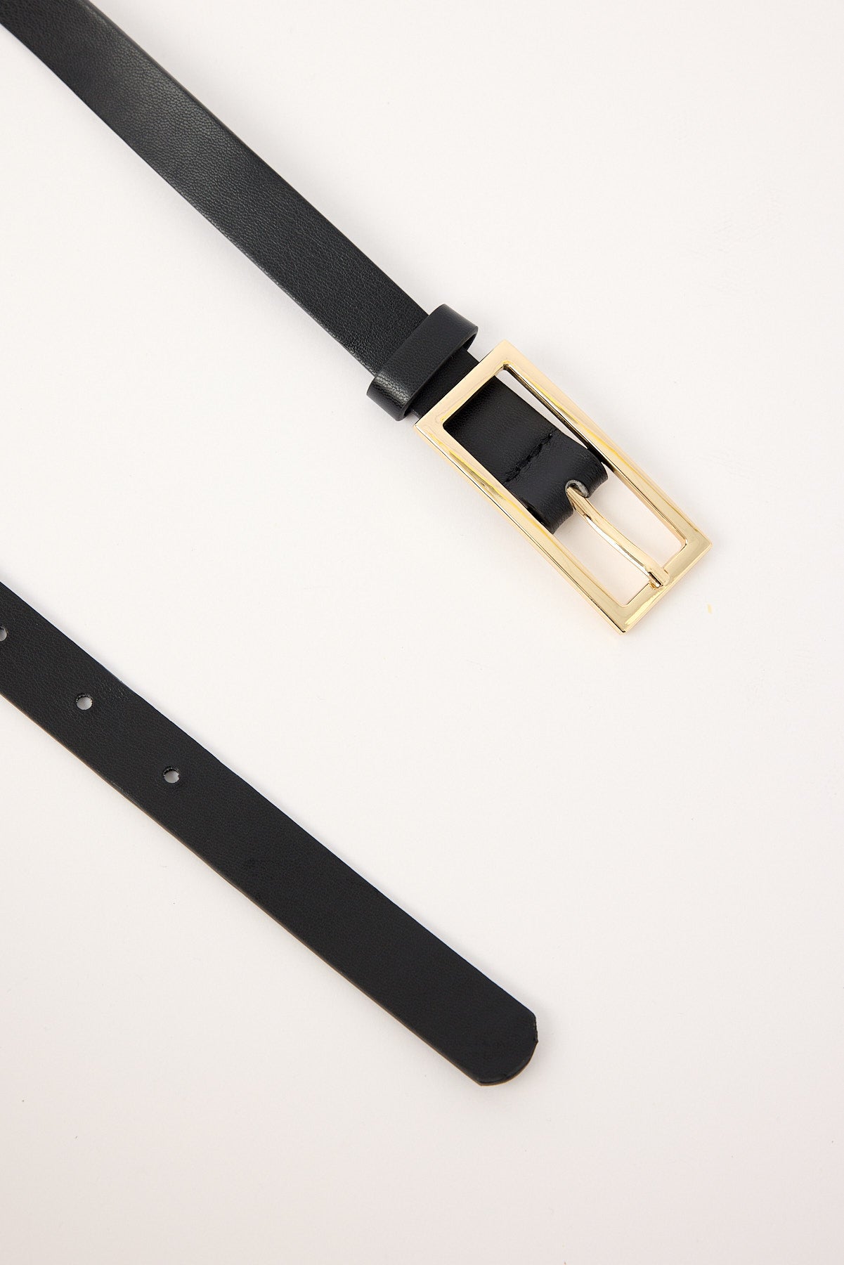 Perfect Stranger Signature Thin Belt Black