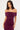 Perfect Stranger Rosetta Off Shoulder Maxi Dress Plum